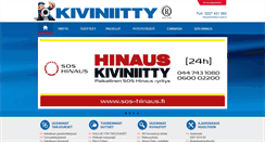 Desktop Screenshot of kiviniitty.net